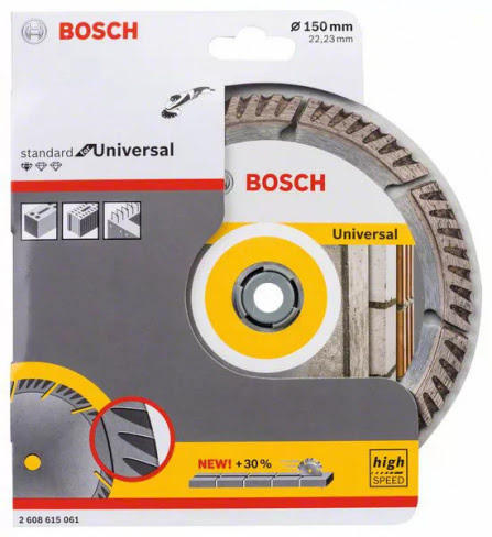 Diamantový dělicí kotouč Bosch Standard for Universal 150 mm