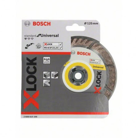 Kotouč dělící diamantový Bosch X-LOCK Standard for Universal 125 mm