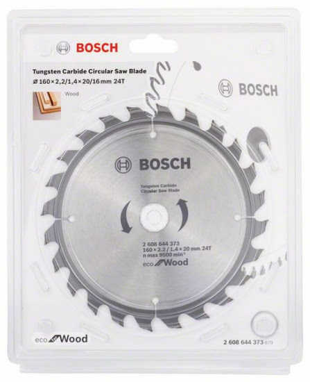 Kotouč pilový Bosch ECO SP WO 160x2,2/1,4x20 24T