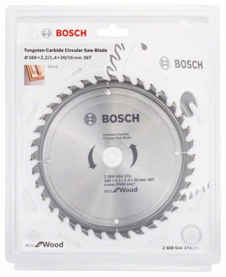 Kotouč pilový Bosch ECO OP WO 160x2,2/1,4x20 36T