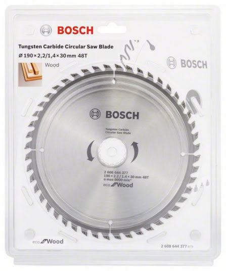 Pilový kotouč Bosch ECO OP WO 190x2,2/1,4x30 48T