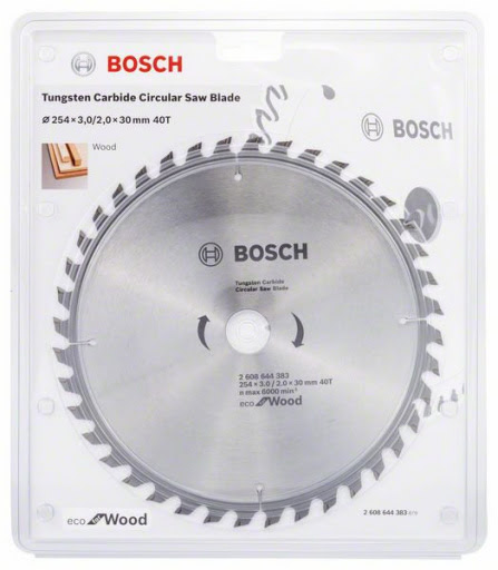 Pilový kotouč Bosch ECO OP WO 254x3/2x30 40z
