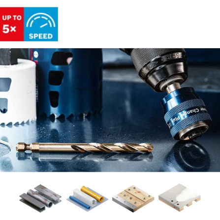 Vrták středicí Bosch Expert pro unašeče Power Change Plus 7,15x85 mm HSS-G 2608902037 - 3 Vrták středicí Bosch Expert pro unašeče Power Change Plus 7,15x85 mm HSS-G 2608902037 - 3