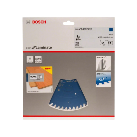 Pilový kotouč Bosch Best for Laminate 216x2,5/1,8mm, 60 zubů 2608642133 - 2