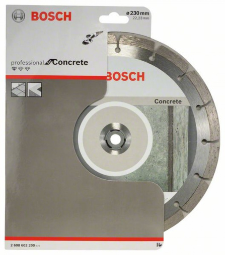 Kotouč dělící diamantový Bosch Standard for Concrete 230 mm Kotouč dělící diamantový Bosch Standard for Concrete 230 mm