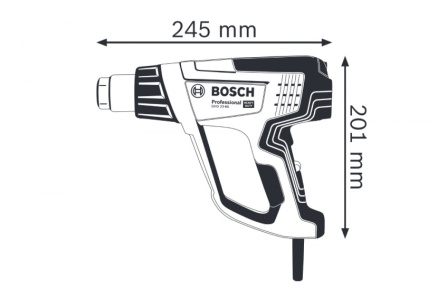 Pistole horkovzdušná Bosch GHG 23-66 Professional