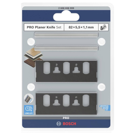 2608838999 Nůž k hoblíku PRO Set 82x5,5x1,1 2ks + měrka-4