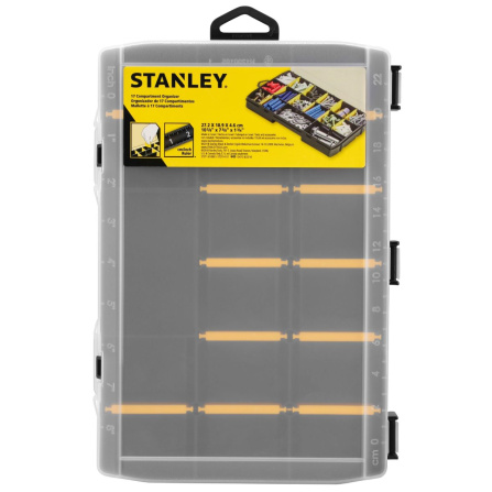 Organizér 17 přihrádek Stanley 11
