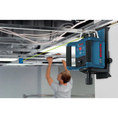 Stavební rotační laser + přijímač LR 1G Bosch GRL 300 HVG Set Professional 0601061704 - 11