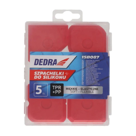 Špachtle na silikon 5 ks DEDRA 15B087 - 2