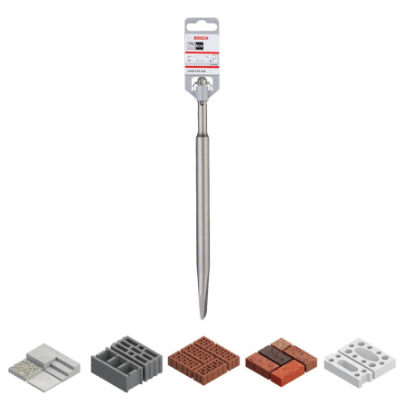 Sekáč plochý Bosch SDS-plus 20x250 mm 2608578518 - 2 Sekáč plochý Bosch SDS-plus 20x250 mm 2608578518 - 2