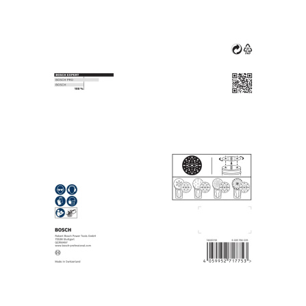 Brusný kotouč Bosch Expert O780 s fólií 6 ks 150 mm P150 2608902443 - 7