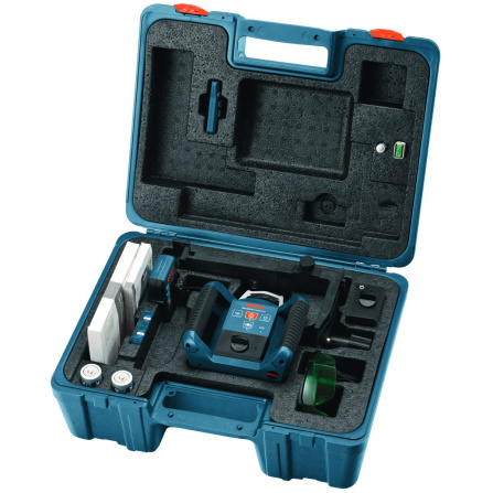 Stavební rotační laser + přijímač LR 1G Bosch GRL 300 HVG Set Professional 0601061701 - 6