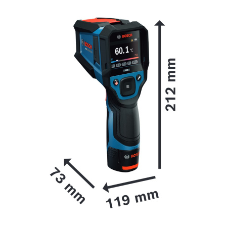 Detektor Bosch PRO GIS 12V-800-16 0601083B00 - 7 Detektor Bosch PRO GIS 12V-800-16 0601083B00 - 7