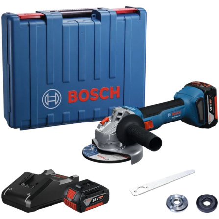 Aku bruska úhlová Bosch PRO GWS 18V-8 2x4,0 Ah 125 mm 06019N9020 Aku bruska úhlová Bosch PRO GWS 18V-8 2x4,0 Ah 125 mm 06019N9020