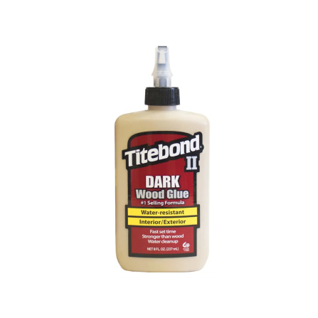 Lepidlo na tmavé dřevo D3 Titebond II Dark 237 ml 123-3703