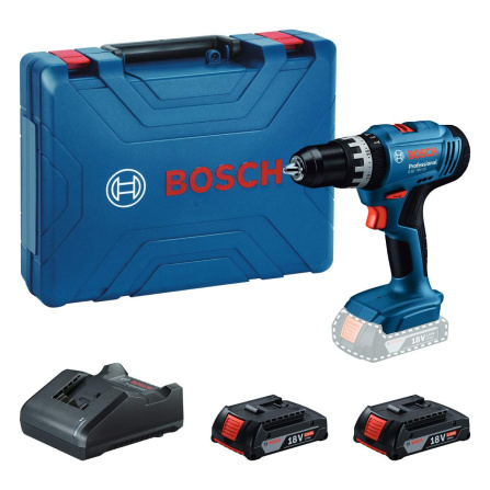 Aku vrtací šroubovák s příklepem Bosch GSB 18V-25 2x2.0Ah Professional 06019K9308