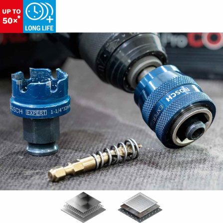 Sada děrovek na plech a nerez Bosch Expert Sheet metal 6 ks 2608900502 - 3