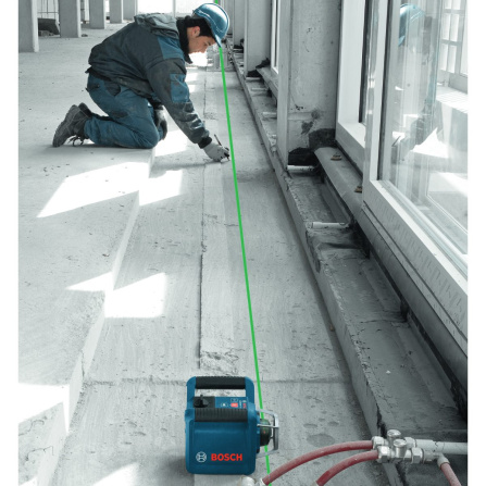 Stavební rotační laser + přijímač LR 1G Bosch GRL 300 HVG Set Professional 0601061701 - 8