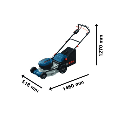 06008C8200 Aku sekačka s pojezdem GRA18V2-46SP solo-6