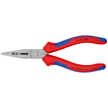 Kleště elektrikářské ploché Knipex 1302160
