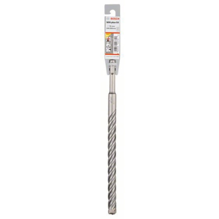 Vrták do kladiv spirálový Bosch SDS-Plus-5X 16 x 200 x 260 mm 2608833826