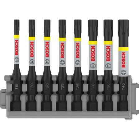Sada torx bitů PH Bosch PRO Impact 8 ks 55 mm 2608522329