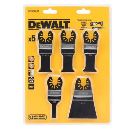 Plátky pilové do multibrusky DeWALT 5ks
