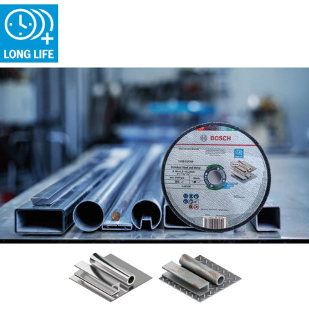 Dělící kotouč Bosch Stainless Steel and Metall 230x1,9x22,23 mm 2608619770 - 2 Dělící kotouč Bosch Stainless Steel and Metall 230x1,9x22,23 mm 2608619770 - 2