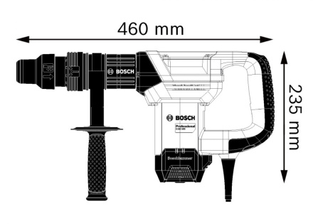 Kladivo bourací Bosch GSH 500, 7,8J, SDS-Max