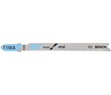 Pilový plátek do kmitací pily Bosch T 118 A - Basic for Metal 2608638470