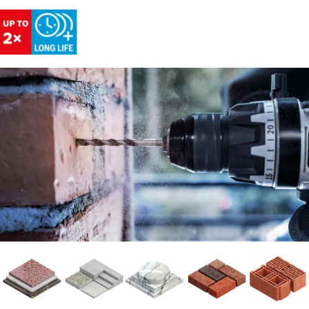 Sada vrtáků Bosch PRO HEX-5 3ks 2608707006 - 3 Sada vrtáků Bosch PRO HEX-5 3ks 2608707006 - 3