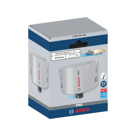 Pila vykružovací/děrovka Bosch PRO Multi Material PC Plus 76 mm 2608594402 - 2 Pila vykružovací/děrovka Bosch PRO Multi Material PC Plus 76 mm 2608594402 - 2