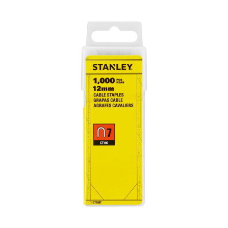 Sponky do sponkovačky Stanley typ 7CT100 12 mm 1000 ks 1-CT108T Sponky do sponkovačky Stanley typ 7CT100 12 mm 1000 ks 1-CT108T