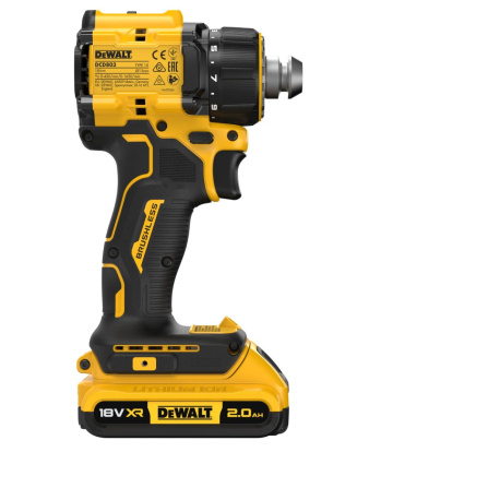 Aku vrtací šroubovák s výměnnými hlavami DeWalt DCD803D2T bez aku - 3