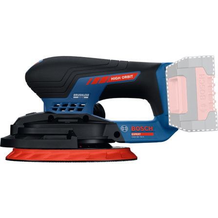 Aku excentrická bruska Bosch Expert EXEX18V-150-5 bez baterií Professional 0601372901 - 2