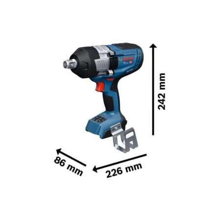Aku rázový utahovák Bosch GDS 18V-1600 H Professional bez aku 06019M1100 - 6 Aku rázový utahovák Bosch GDS 18V-1600 H Professional bez aku 06019M1100 - 6