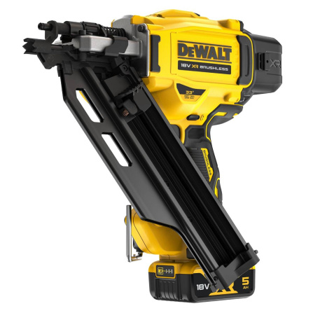 Aku hřebíkovačka DeWalt 18V XR, 2x5,0 Ah DCN930P2