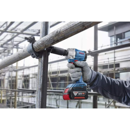 Aku rázový utahovák Bosch GDS 18V-350 Professional solo bez aku 06019M5020 - 4