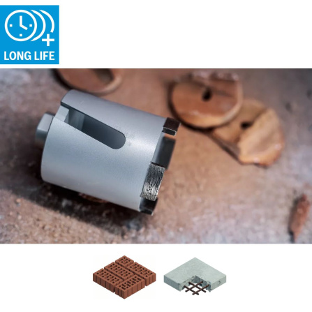 Pila diamantová vykružovací/děrovka na zásuvky Bosch PRO Socket Core Cutter Dry 68 mm 2608599047 - 2