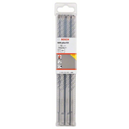 Vrták do kladiv Bosch SDS-Plus-5X - 10 x 150 x 210 mm 2608833903