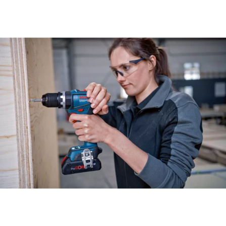 Aku vrtací šroubovák s příklepem Bosch GSB 18V-90 C solo bez aku Professional 06019K6100 - 2