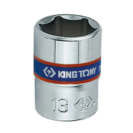 Hlavice nástrčná King Tony 1/4 CrV 6 hran, 11 mm 233511M