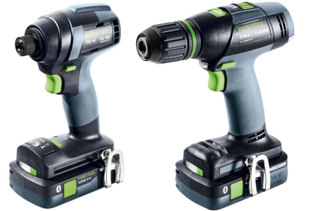 Sada rázového utahováku a šroubováku Festool TID 18 HPC 4,0 I-Set T18 577244