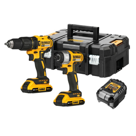 Sada aku šroubováku DCD778 a rázového utahováku DCF787 DeWALT DCK2060D2T