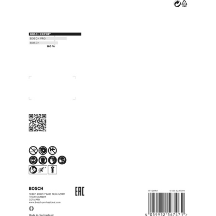 Víceúčelový řezný kotouč Bosch Expert Carbide Multi Wheel 125 mm 2608901189 - 10