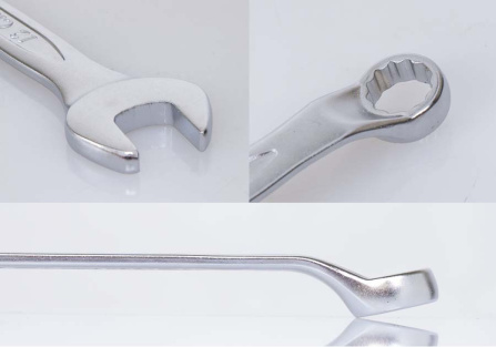 Klíč maticový očkoplochý vyhnutý 45* 12 mm Klíč maticový očkoplochý vyhnutý 45* 12 mm