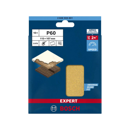 Papír brusný Bosch Expert C470 Best for Wood and Paint 2608900891 - 2