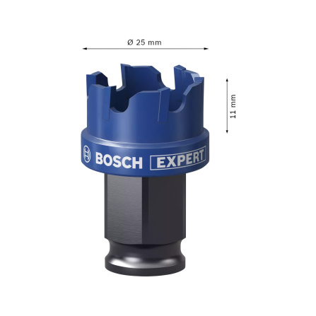 Pila vykružovací/děrovka Bosch Expert 25 mm Sheet Metal PC Plus 2608900494 - 7