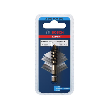 Vrták středicí pro unašeče Bosch Expert Sheet Metal HSS-G 6x55 mm 2608900503 - 2